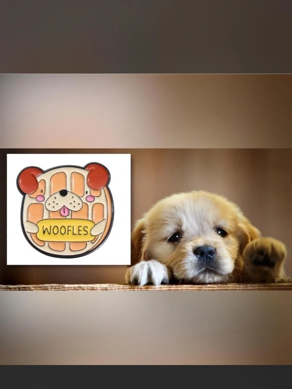 $2 Dog Enamel Pin $2 WITH ANY $10 or more order